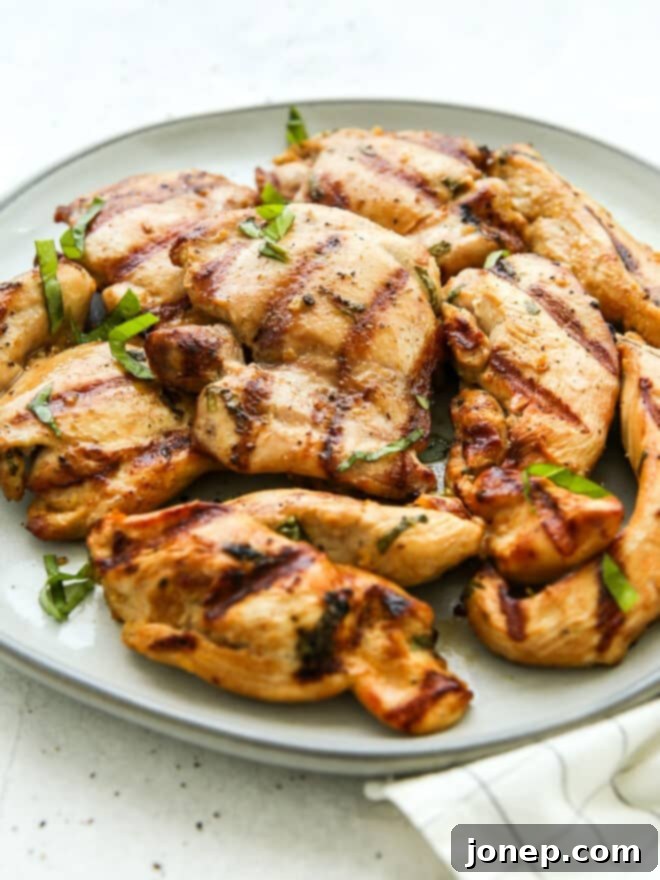 grilled chicken on a plate