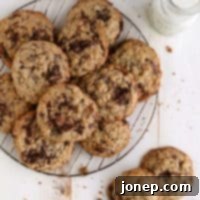 Flourless Oatmeal Chocolate Cookies | completelydelicious.com