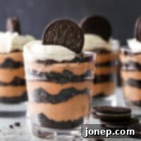 Decadent Chocolate Oreo Parfaits 8 All you need are 3 basic ingredients to make these simple but decadent chocolate oreo parfaits.