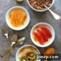 Yogurt Brûlée with Winter Fruit | A bright and delicious breakfast