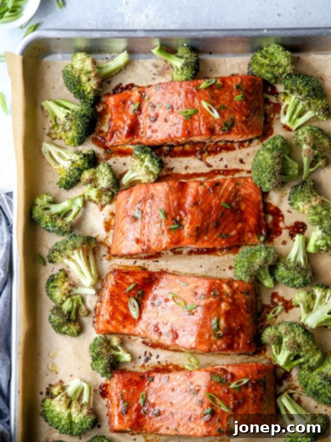 Parchment Paper: Your Baking Secret Weapon 7 This Asian-glazed sheet-pan salmon and broccoli is a quick, easy, and delicious meal the whole family will love! Cooked on parchment for easy cleanup.