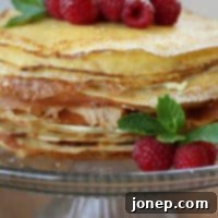 Crepe Cake 2 Crepe Cake - Final plated dessert