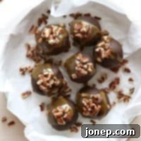 Turtle Cookie Truffles with pecans, caramel and chocolate | completelydelicious.com