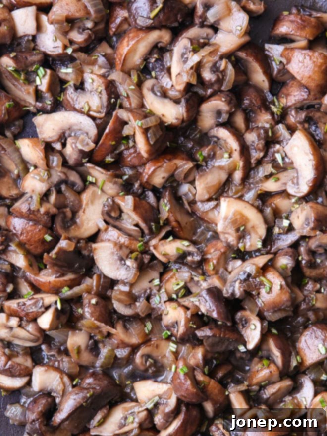 Easy mini mushroom tarts are the perfect winter appetizer!