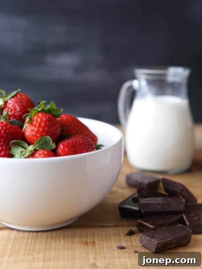 Strawberry Chocolate Fool completelydelicious.com