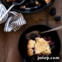 Farmhouse Blackberry Cobbler 2 Pioneer Woman's Blackberry Cobbler | completelydelicious.com