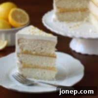 Golden Lemon Vanilla Delight 2 Vanilla Lemon Layer Cake