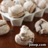 Chewy Chocolate Kisses 2 Chewy Chocolate Meringues