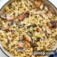 Creamy Chicken Mushroom Stroganoff 8 img 43397 8